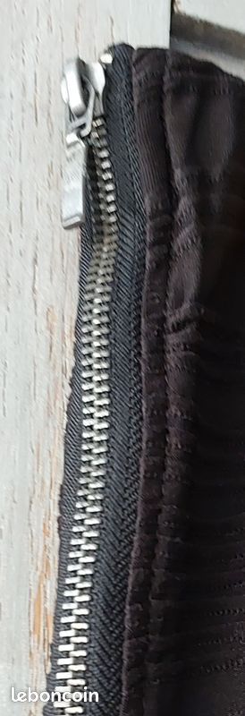 Minijupe vintage noire zippée taille 38 - danayel (image 6)