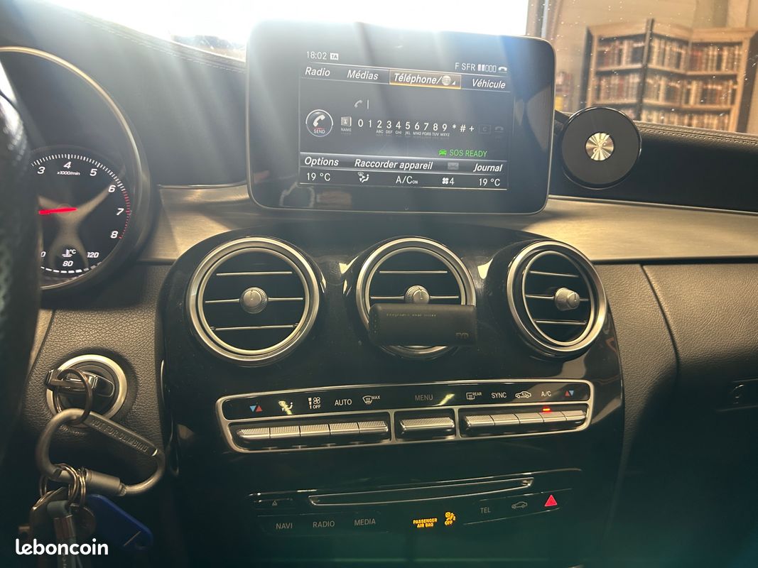 Mercedes-benz classe c coupe 1.6 180 155 sport pack toit panoramique ouvrant (image 30)