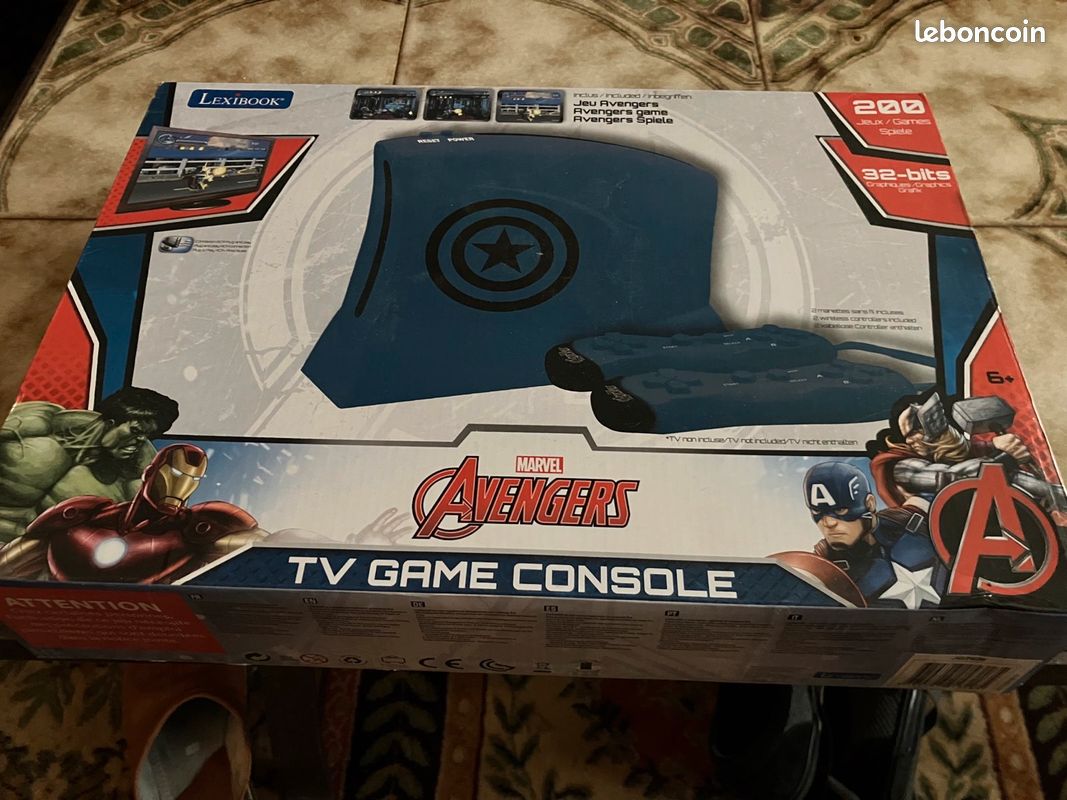 Tv game console lexibook advengers - Consoles