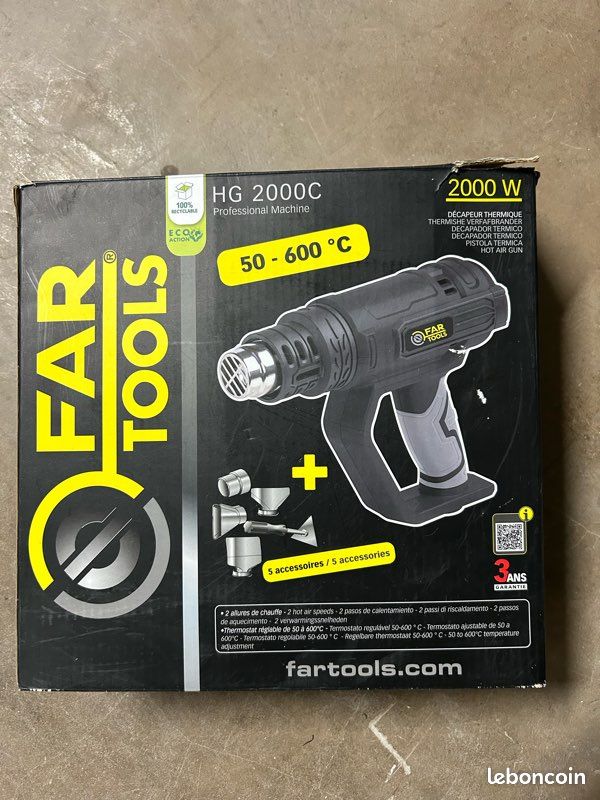 Décapeur thermique Far Tools (image 2)