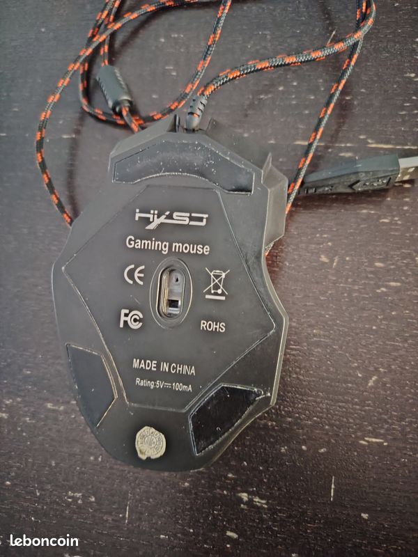 Souris gamer avec couleurs filaire *CW40 (image 4)