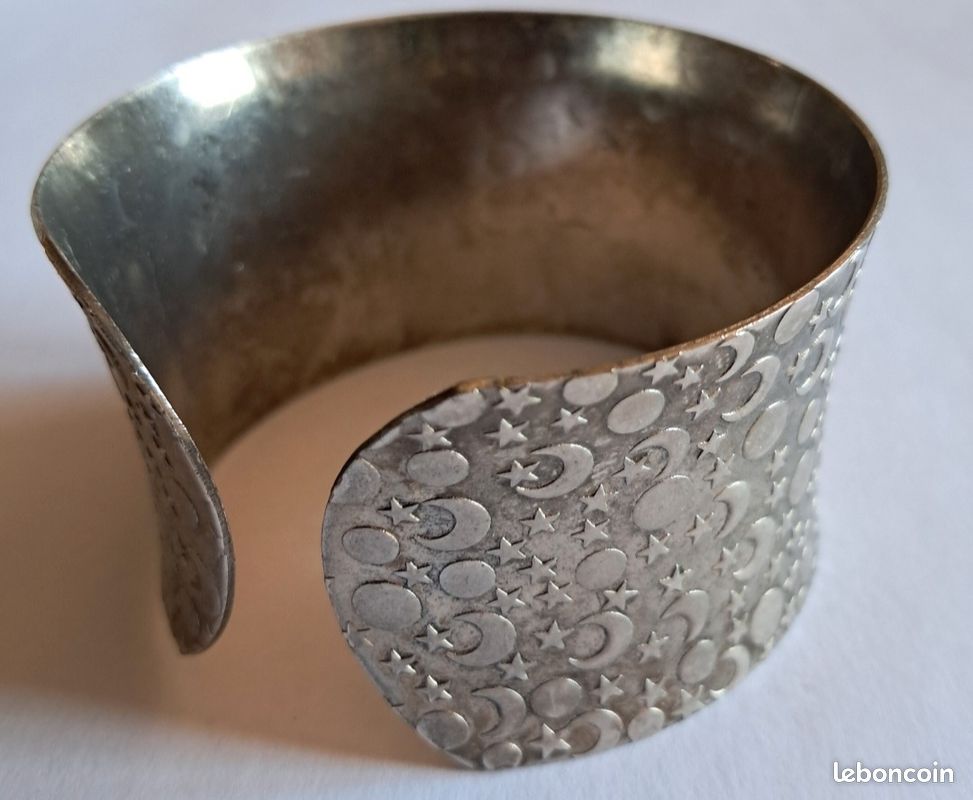 Ensemble bijoux fantaisie en métal argenté pour femme (image 13)