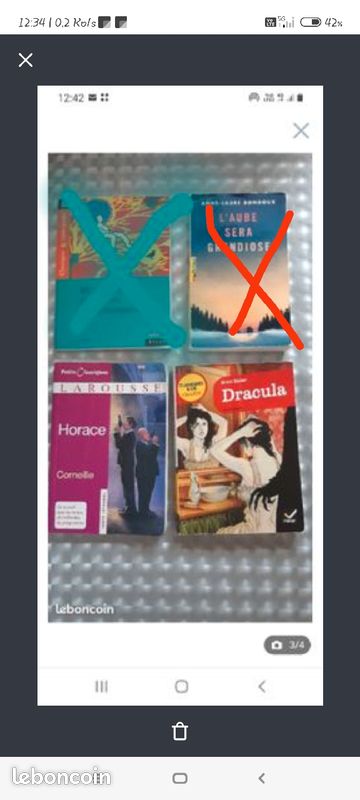Livres,collège, lycée Corneille,Shakespeare, sepulveda,joffo,mourlevat,zola.. (image 3)