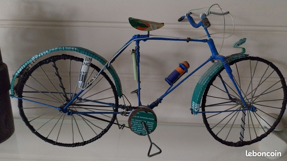 pedalier ancien de vélo décor art déco collection • EUR 20,00