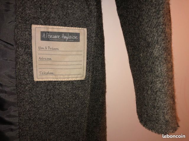 Manteau 100% laine à capuche (image 6)