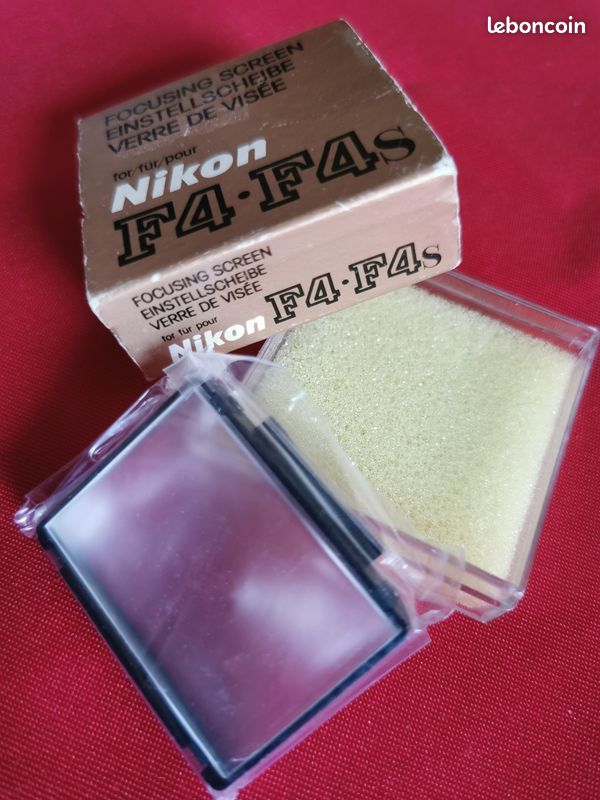 NIKON VERRE DE VISEE U POUR F4/F4S NEUF BOITE NIKON ZF4U : vente appareils photo collection occasion :  et vintage luxe