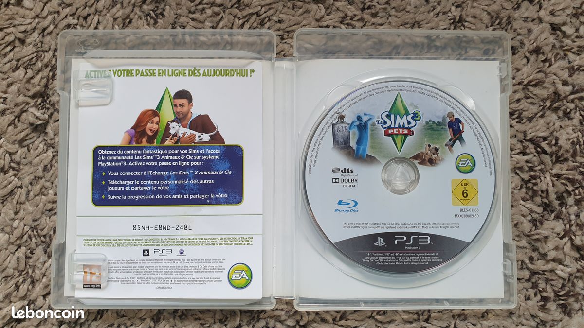 PC - LES Sims 3 Animaux et Cie complet EUR 5,70 - FR