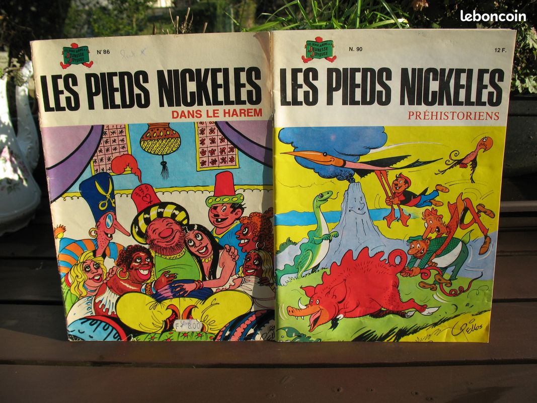 LES PIEDS NICKELES préhistoriens - LES PIEDS NICKELES dans le harem (image 1)