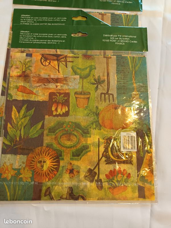 Papier de riz jardin. [6] (image 3)