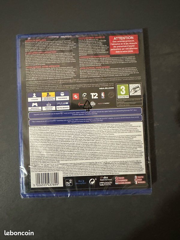 NBA 2K25 PS4 Neuf Jeux vidéo