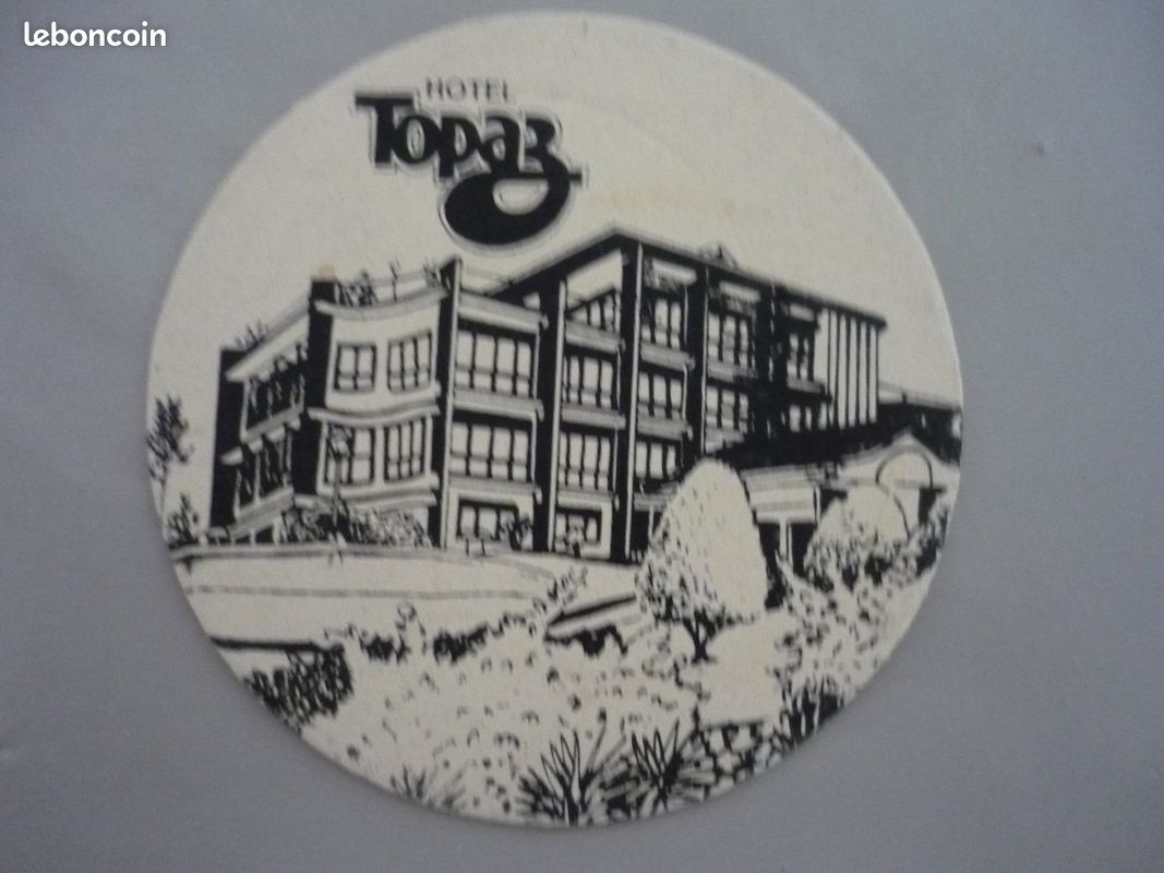 Sous-verres publicitaires bières , hotels (image 4)