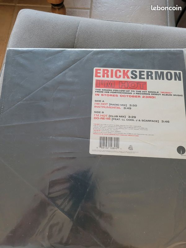 Vinyle Érick Sermon I'm hot (image 2)