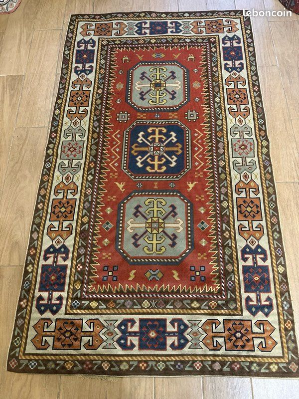 Tapis caucase ancien le boteh (image 1)