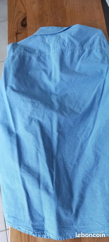 Chemise vichy garçon Hollister S (image 3)