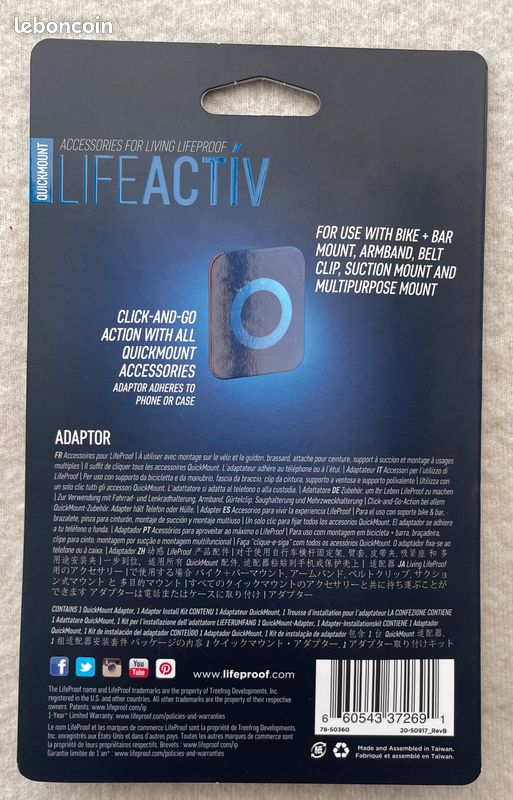 Lifeproof Lifeactiv Armband With Quickmount Lifeproof LIFEACTÍV