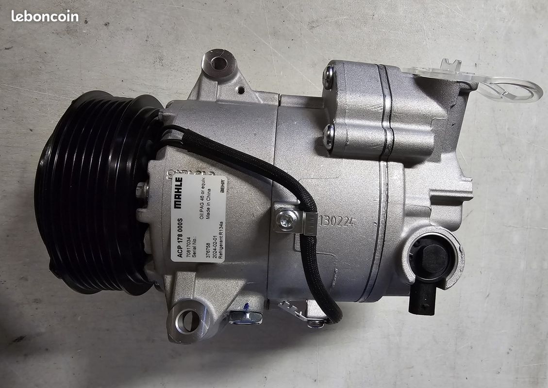 Frankberg Compresseur Climatisation Compatible Opel Astra F - Avec Huile PAG 46 Pré-remplie