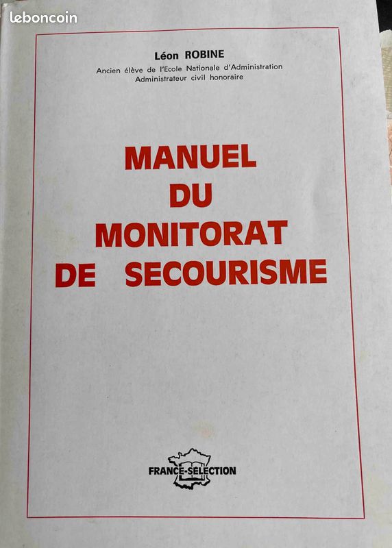 đ đđš Manuel du monitorat de Secourisme (1984) đș (image 1)