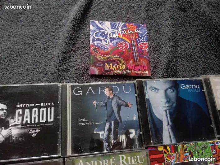 13 divers CD de musique Santana, André Rieu, C. Jérôme, etc.. (image 5)