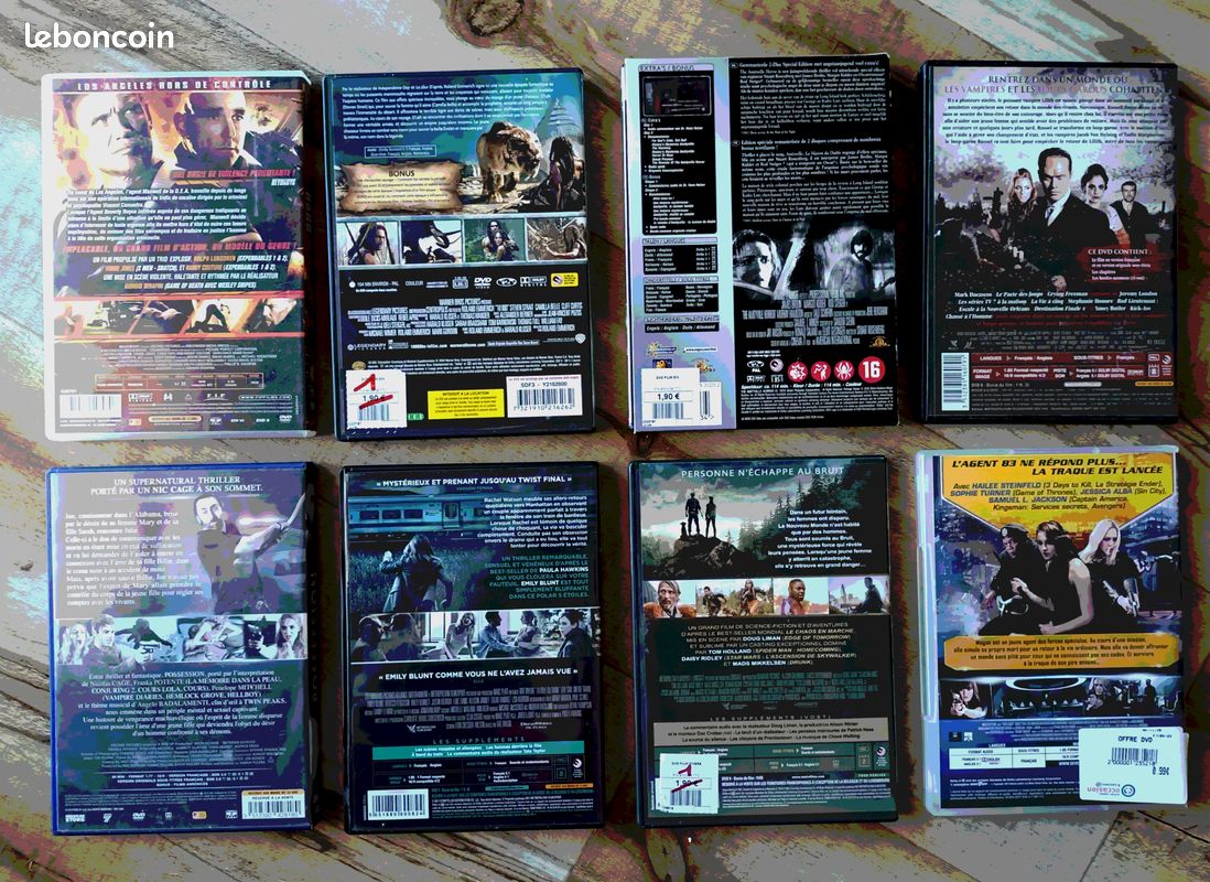 Lot de 8 Dvd (image 1)