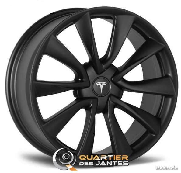 🔥🔥🔥Pack 4 Jantes alu 18" 19" 20" pouces 5x114,3 pour Tesla Model 3 Y - Argent - Noire - Neuves (image 2)