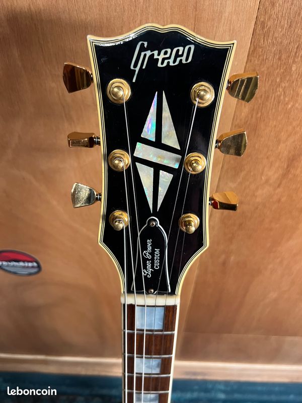 Greco eg 500 custom super power made in japan (1981) – cherry sunburst (image 7)