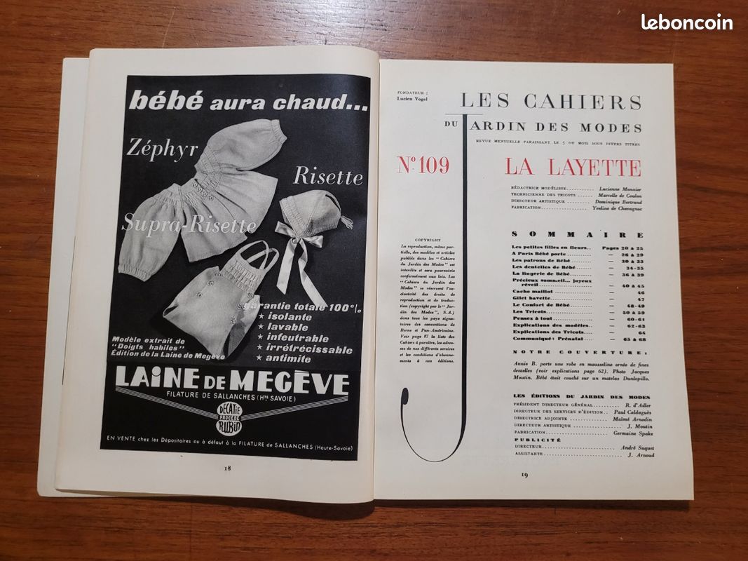 Lot De 26 Catalogues Les Cahiers Du Jardin Des Modes Juniors 1948 à 1960 - RARE