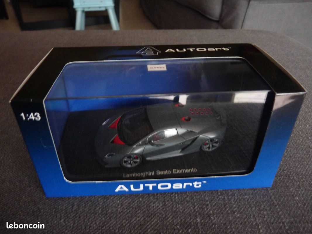 Lamborghini Sesto Elemento V10 Auto Art 1/43 supercar no Spark (image 7)