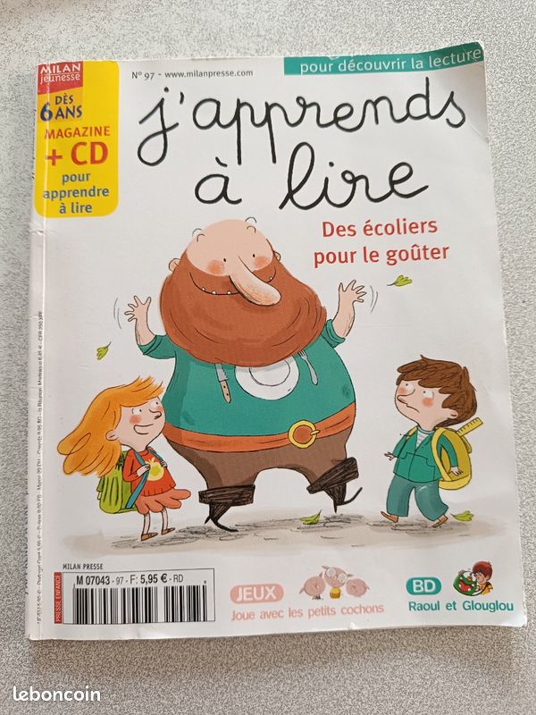 Lot de 6 J apprends à lire (image 1)