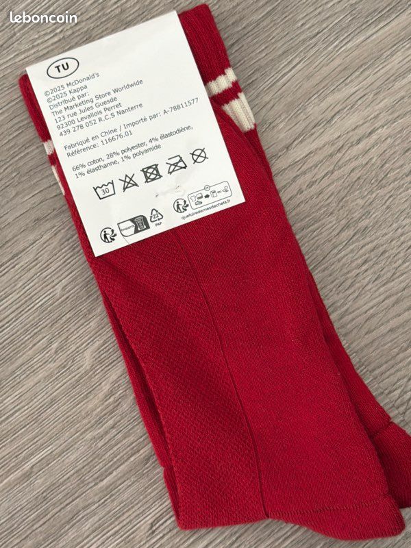Chaussette McDonalds Ligue 1 (image 2)