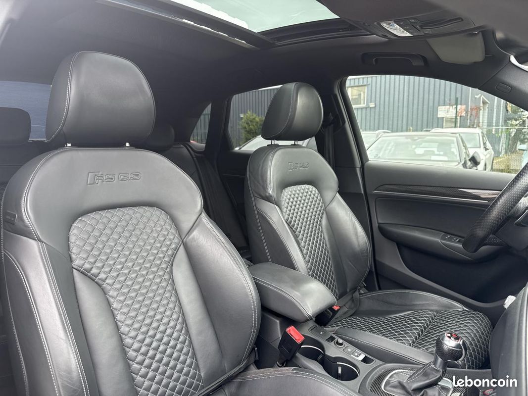 AUDI RS Q3 SIEGES SPORT RSQ3 Quattro 2.5 TFSI - 340 - BV S-tronic RS (image 15)
