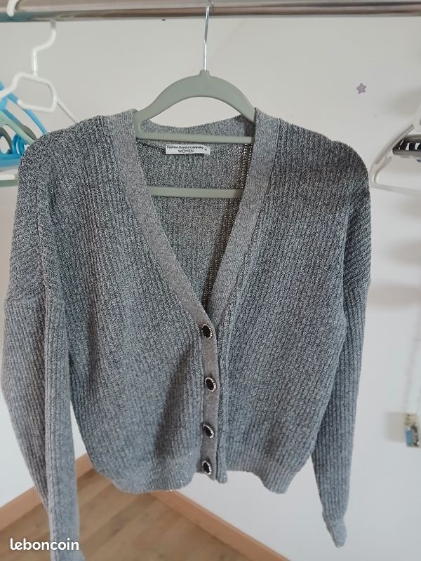 Gilet court femme taille M Vêtements