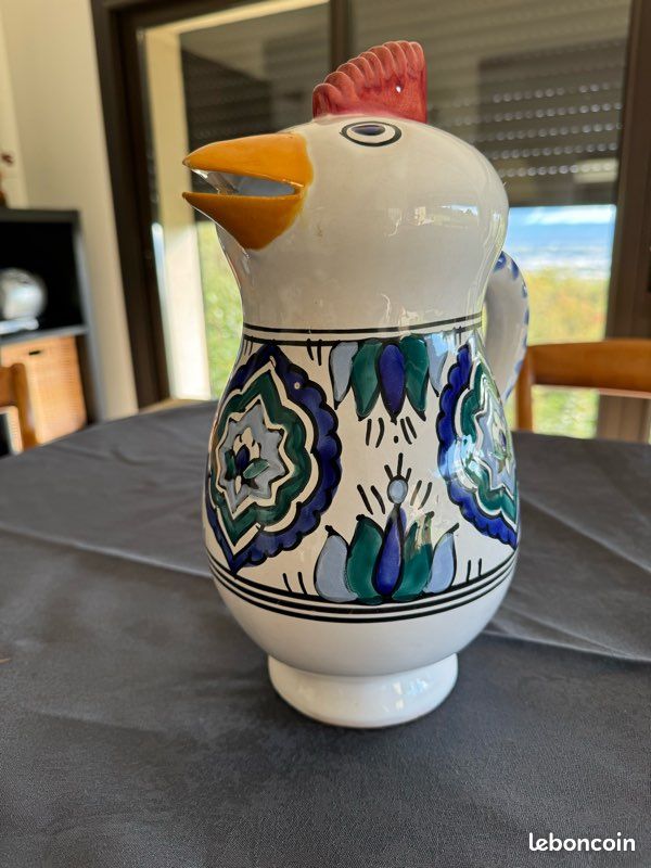 Pot à eau céramique oiseau (image 6)