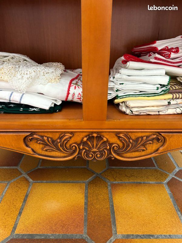 Vaisselier en bois style Louis XV (image 9)
