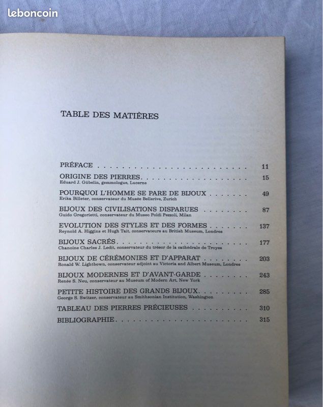 Le Grand Livre des Bijoux par Ernst A. Et Jeanne Heiniger Édita Lausanne Vilo Paris 1974 (image 4)