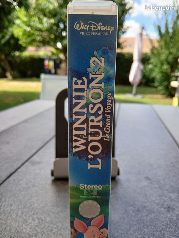 Cassette VHS. Winnie l'ourson 2. Le grand voyage. Disney (image 2)
