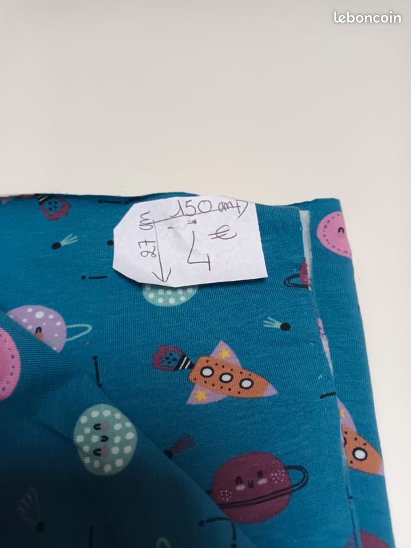 Lot de 2 tissus Jersey (image 2)