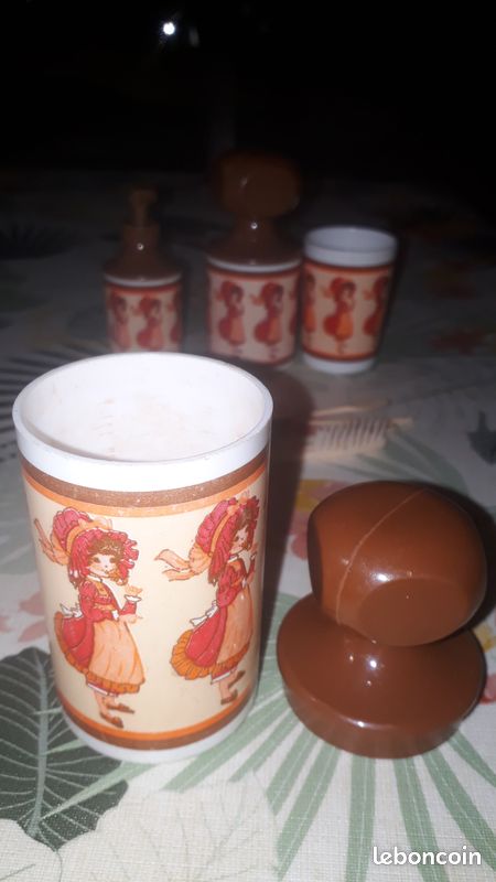 Accessoires de Salle de Bain en plastique VINTAGE (image 6)