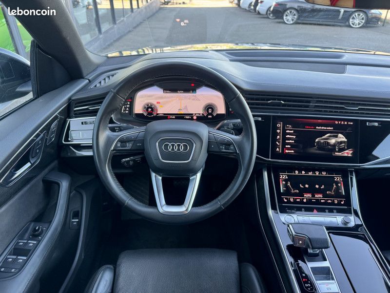 Audi Q8 50 TDI 3.0 V6 286 Ch Quattro S-Line / Origine France / Attelage / Affichage tête (image 10)