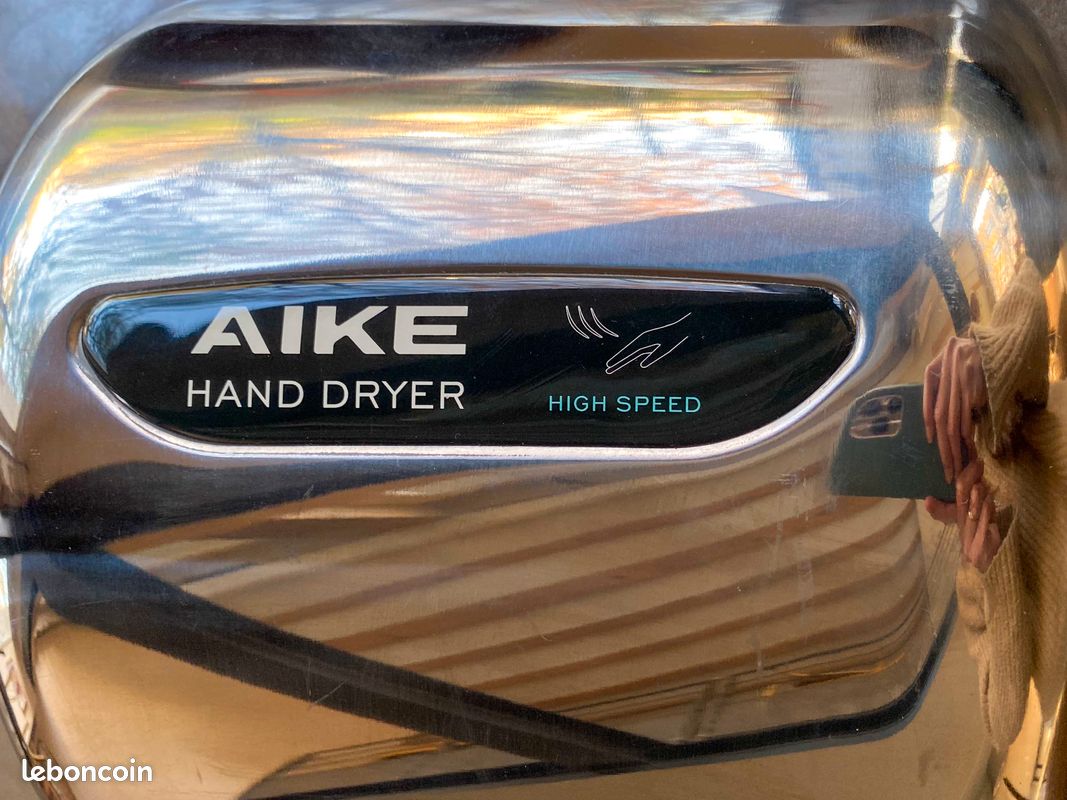 Test : aIKE AK2801B sèche-mains rapide en acier inoxydable