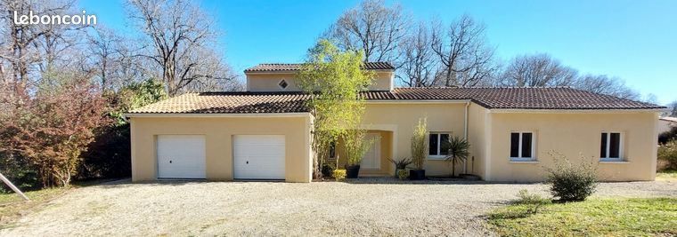 Maison à vendre sur le Gd Angoulême à une 1/2h de Bordeaux et 2h de Paris en TGV