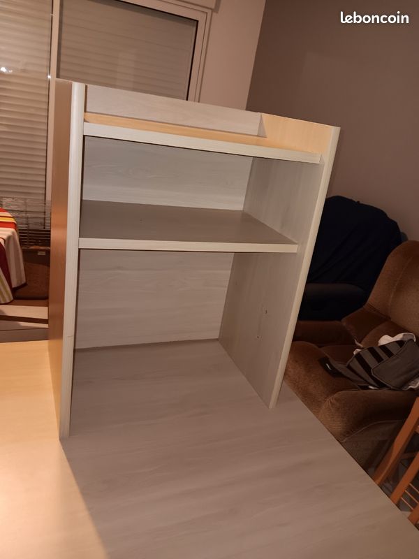 Bureau d’angle avec étagère amovible (image 8)