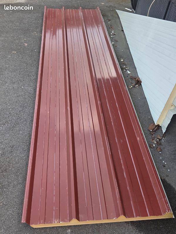 Tolacier rouge brun 1 m par 4 (image 1)
