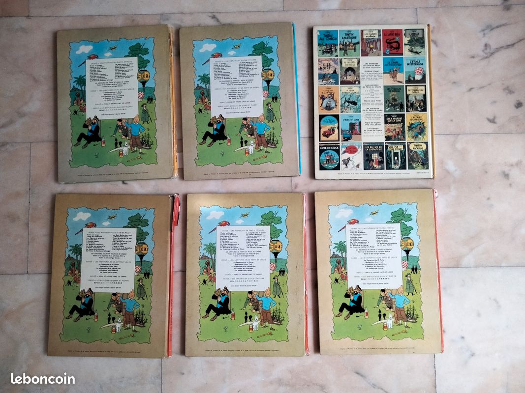 Lot tintin Hergé Casterman (image 2)