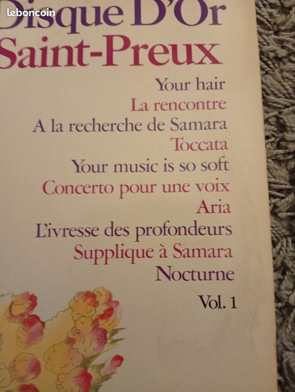 Vinyle 33t Néo Classique Saint Preux (image 2)