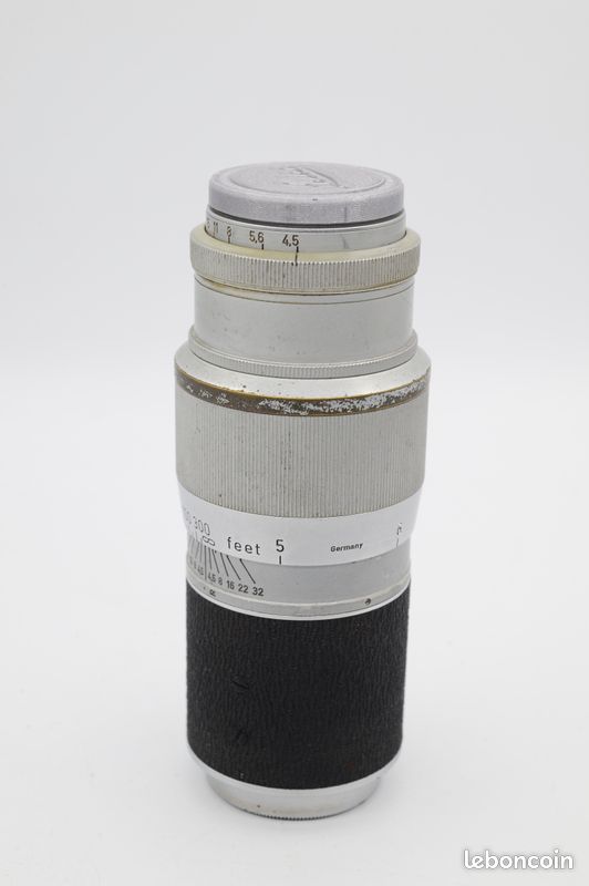 occ Leica Hektor 12.5 cm f/2.5 vis + Bague 14077Q (1953) - Objectif Boétie