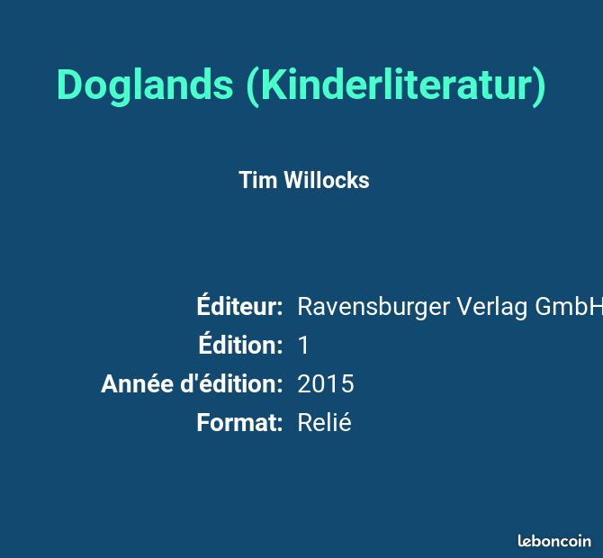 Doglands (Kinderliteratur) - Tim Willocks (image 2)