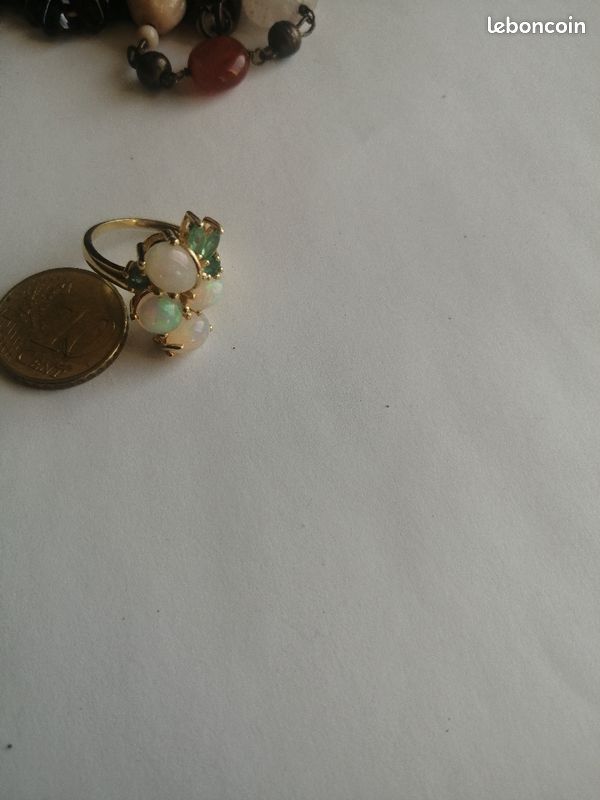 Bague en opales et vermeil (image 5)
