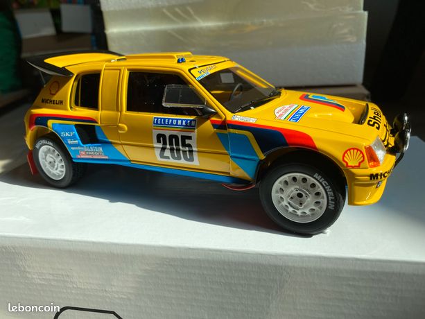 Peugeot 205 T16 : la Grand Raid du Dakar disponible chez Altaya - Les Voitures