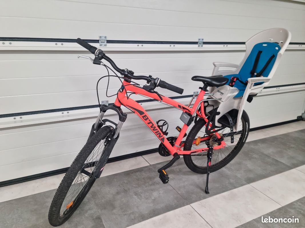 Rockrider Porte Bebe Velo Vtt Vélo Vtt Taille L Avec Siège Enfant
