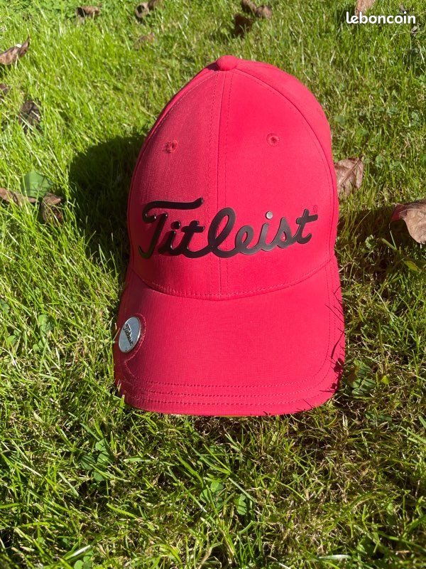 Casquette Titleist Noir – Homme, Taille Unique, Style Baseball, Neuve Sans étiquette